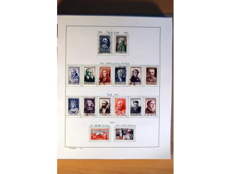 1781/1980, sehr schöne gestempelte Sammlung, teils nach Typen und Farben spezialisiert mit vielen besseren Werten, u.a. Mi.-N