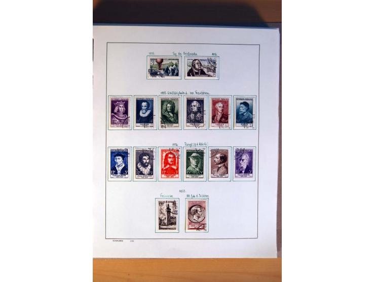1781/1980, sehr schöne gestempelte Sammlung, teils nach Typen und Farben spezialisiert mit vielen besseren Werten, u.a. Mi.-N