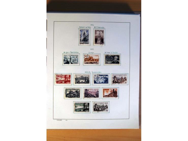 1781/1980, sehr schöne gestempelte Sammlung, teils nach Typen und Farben spezialisiert mit vielen besseren Werten, u.a. Mi.-N