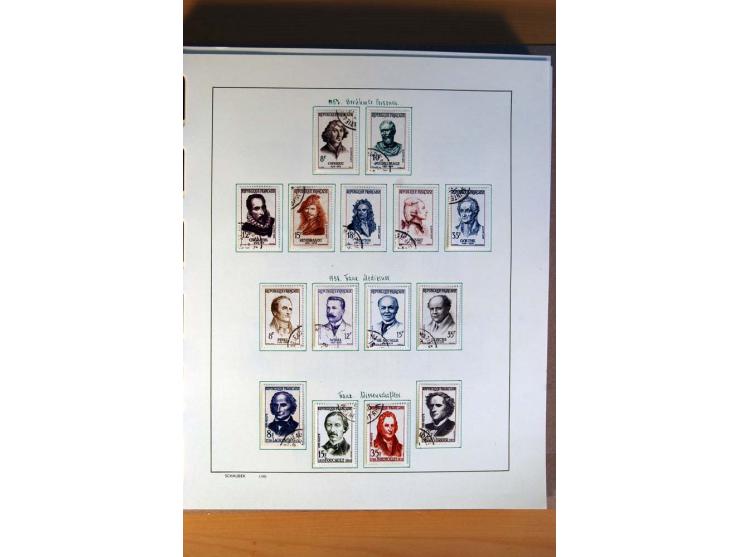 1781/1980, sehr schöne gestempelte Sammlung, teils nach Typen und Farben spezialisiert mit vielen besseren Werten, u.a. Mi.-N