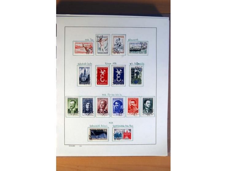 1781/1980, sehr schöne gestempelte Sammlung, teils nach Typen und Farben spezialisiert mit vielen besseren Werten, u.a. Mi.-N