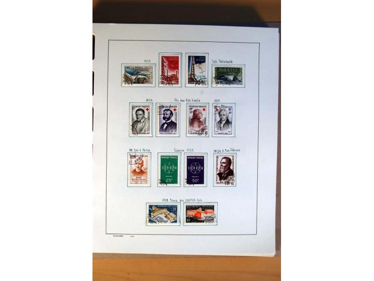 1781/1980, sehr schöne gestempelte Sammlung, teils nach Typen und Farben spezialisiert mit vielen besseren Werten, u.a. Mi.-N