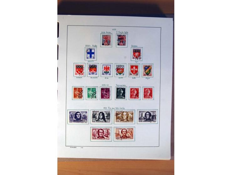 1781/1980, sehr schöne gestempelte Sammlung, teils nach Typen und Farben spezialisiert mit vielen besseren Werten, u.a. Mi.-N