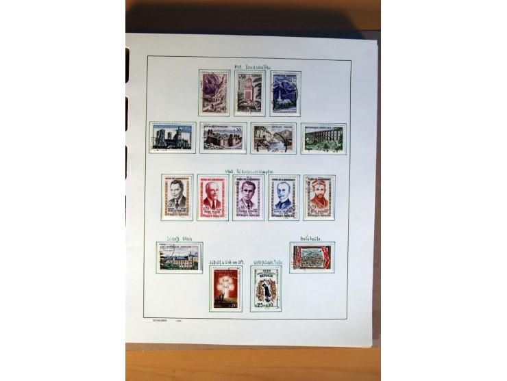 1781/1980, sehr schöne gestempelte Sammlung, teils nach Typen und Farben spezialisiert mit vielen besseren Werten, u.a. Mi.-N
