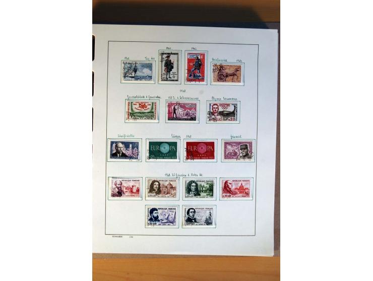 1781/1980, sehr schöne gestempelte Sammlung, teils nach Typen und Farben spezialisiert mit vielen besseren Werten, u.a. Mi.-N