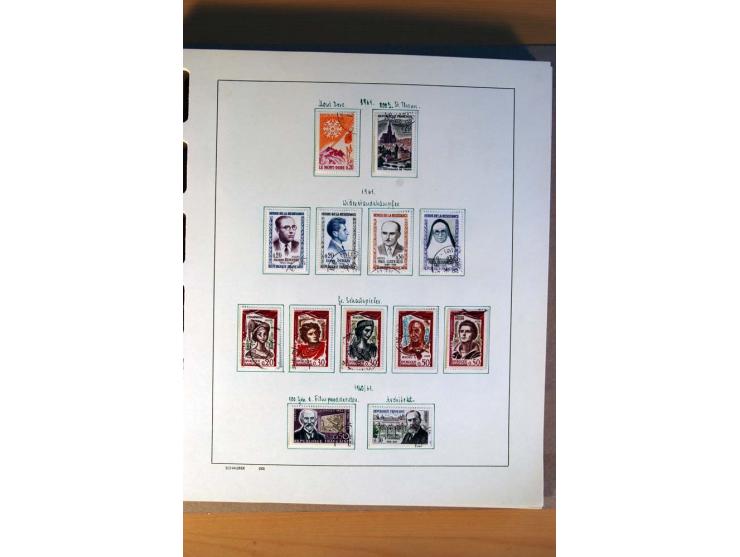 1781/1980, sehr schöne gestempelte Sammlung, teils nach Typen und Farben spezialisiert mit vielen besseren Werten, u.a. Mi.-N