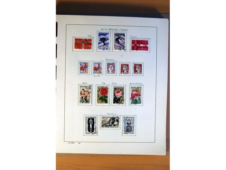 1781/1980, sehr schöne gestempelte Sammlung, teils nach Typen und Farben spezialisiert mit vielen besseren Werten, u.a. Mi.-N