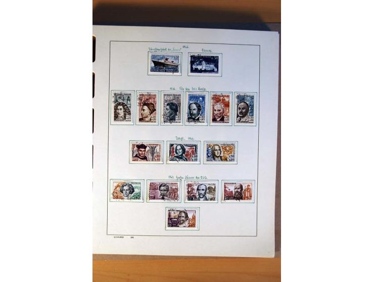 1781/1980, sehr schöne gestempelte Sammlung, teils nach Typen und Farben spezialisiert mit vielen besseren Werten, u.a. Mi.-N