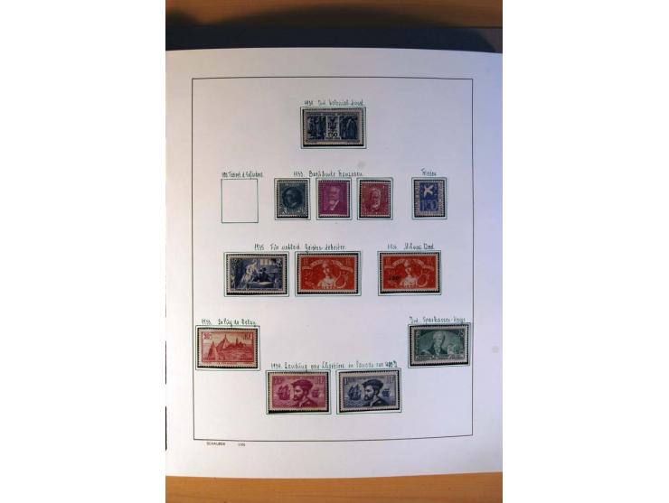 1900/75, ungebrauchte und postfrische Sammlung mit vielen besseren Werten, dabei Mi.-Nr. 96-100, 152, 220-21,  239, 241-42, 2