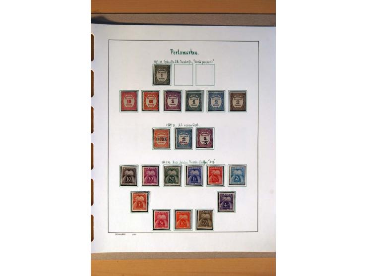 1900/75, ungebrauchte und postfrische Sammlung mit vielen besseren Werten, dabei Mi.-Nr. 96-100, 152, 220-21,  239, 241-42, 2