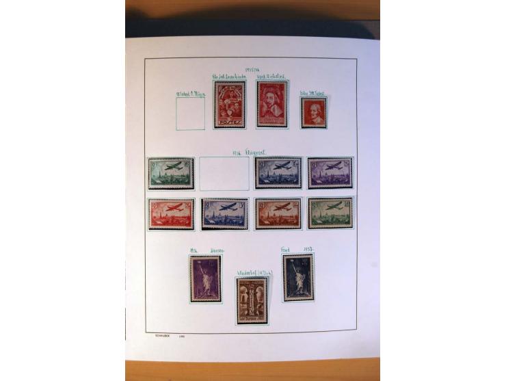 1900/75, ungebrauchte und postfrische Sammlung mit vielen besseren Werten, dabei Mi.-Nr. 96-100, 152, 220-21,  239, 241-42, 2