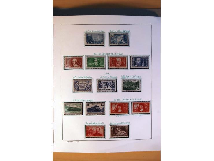 1900/75, ungebrauchte und postfrische Sammlung mit vielen besseren Werten, dabei Mi.-Nr. 96-100, 152, 220-21,  239, 241-42, 2