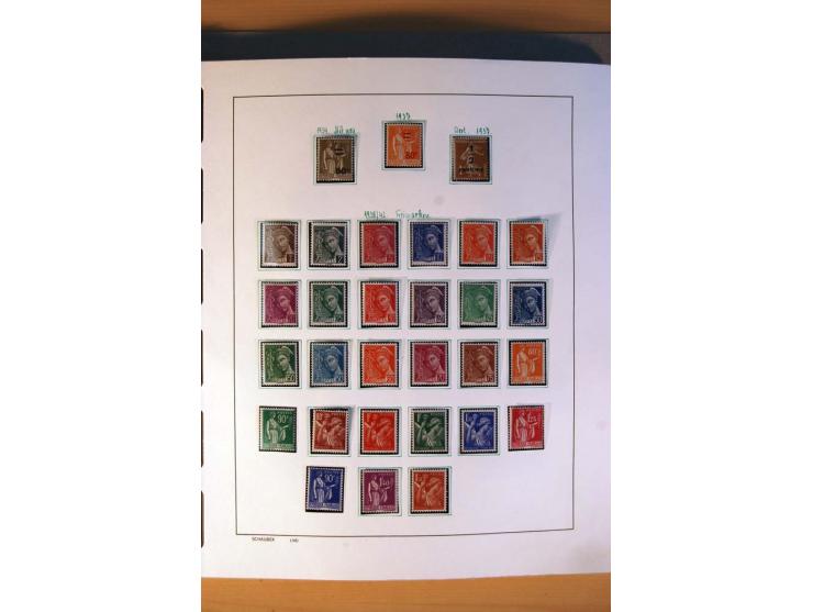 1900/75, ungebrauchte und postfrische Sammlung mit vielen besseren Werten, dabei Mi.-Nr. 96-100, 152, 220-21,  239, 241-42, 2