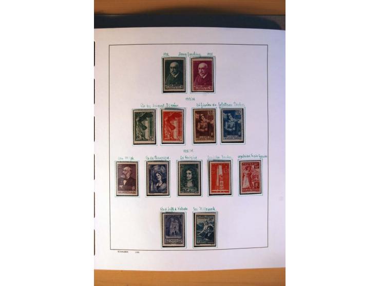 1900/75, ungebrauchte und postfrische Sammlung mit vielen besseren Werten, dabei Mi.-Nr. 96-100, 152, 220-21,  239, 241-42, 2