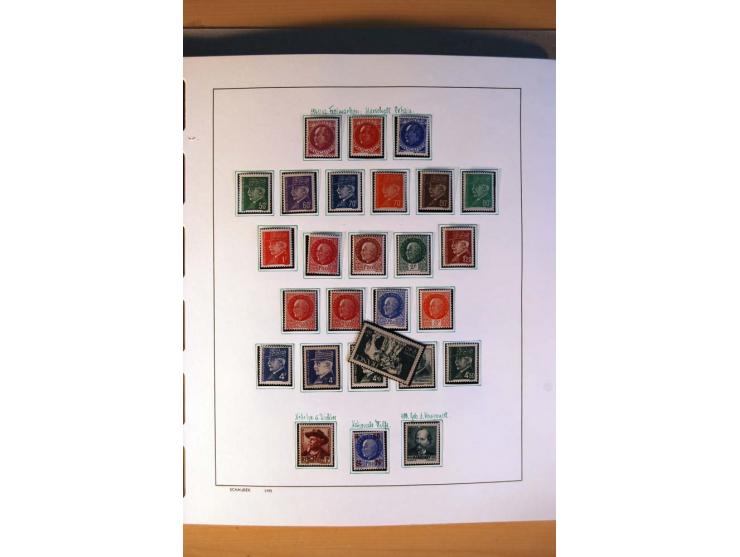 1900/75, ungebrauchte und postfrische Sammlung mit vielen besseren Werten, dabei Mi.-Nr. 96-100, 152, 220-21,  239, 241-42, 2