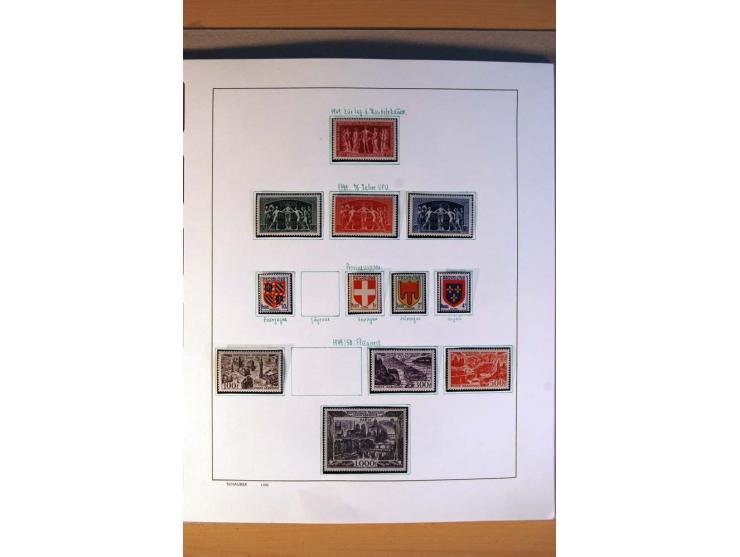 1900/75, ungebrauchte und postfrische Sammlung mit vielen besseren Werten, dabei Mi.-Nr. 96-100, 152, 220-21,  239, 241-42, 2