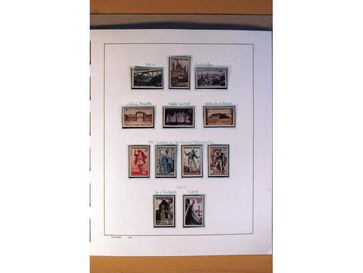 1900/75, ungebrauchte und postfrische Sammlung mit vielen besseren Werten, dabei Mi.-Nr. 96-100, 152, 220-21,  239, 241-42, 2