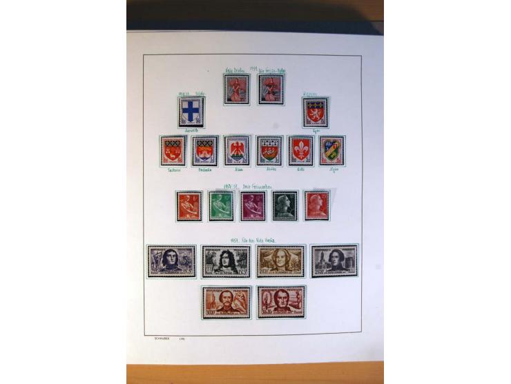 1900/75, ungebrauchte und postfrische Sammlung mit vielen besseren Werten, dabei Mi.-Nr. 96-100, 152, 220-21,  239, 241-42, 2