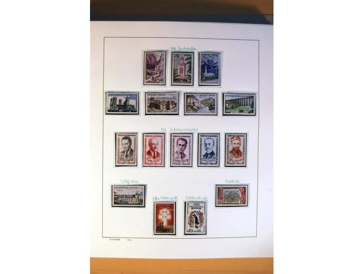 1900/75, ungebrauchte und postfrische Sammlung mit vielen besseren Werten, dabei Mi.-Nr. 96-100, 152, 220-21,  239, 241-42, 2