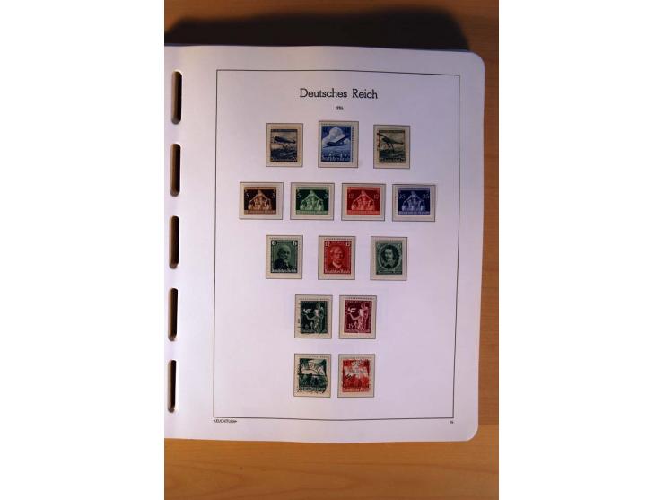  1872/1945, ungebrauchte und gestempelte Sammlung mit vielen besseren Werten dabei Mi.-Nr. 96IIW gestempelt, doppelt sign. Pf