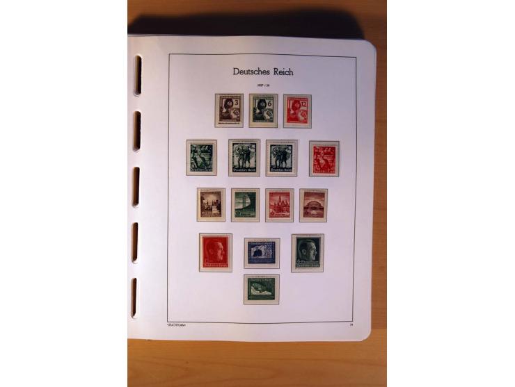  1872/1945, ungebrauchte und gestempelte Sammlung mit vielen besseren Werten dabei Mi.-Nr. 96IIW gestempelt, doppelt sign. Pf