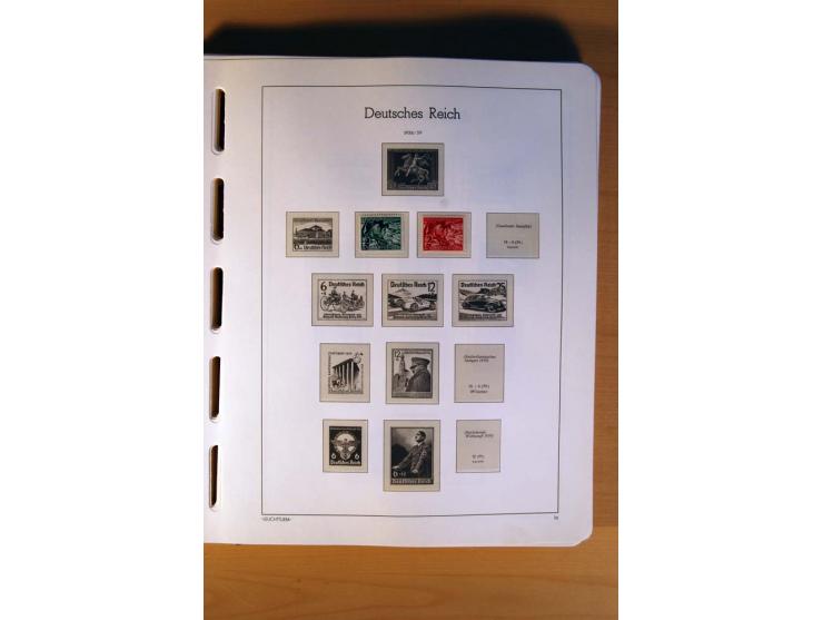  1872/1945, ungebrauchte und gestempelte Sammlung mit vielen besseren Werten dabei Mi.-Nr. 96IIW gestempelt, doppelt sign. Pf