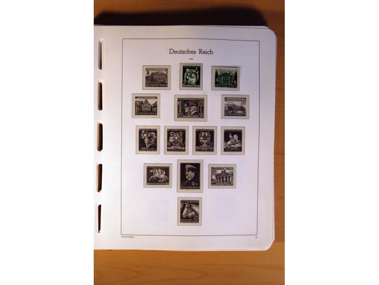  1872/1945, ungebrauchte und gestempelte Sammlung mit vielen besseren Werten dabei Mi.-Nr. 96IIW gestempelt, doppelt sign. Pf