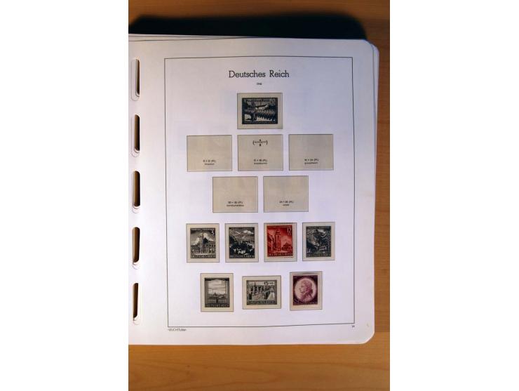  1872/1945, ungebrauchte und gestempelte Sammlung mit vielen besseren Werten dabei Mi.-Nr. 96IIW gestempelt, doppelt sign. Pf