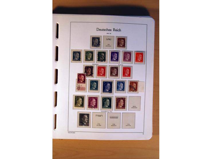  1872/1945, ungebrauchte und gestempelte Sammlung mit vielen besseren Werten dabei Mi.-Nr. 96IIW gestempelt, doppelt sign. Pf