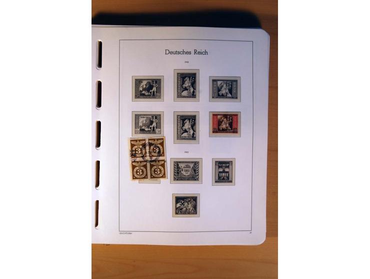  1872/1945, ungebrauchte und gestempelte Sammlung mit vielen besseren Werten dabei Mi.-Nr. 96IIW gestempelt, doppelt sign. Pf