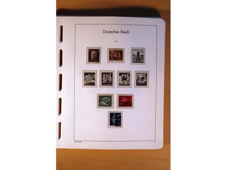  1872/1945, ungebrauchte und gestempelte Sammlung mit vielen besseren Werten dabei Mi.-Nr. 96IIW gestempelt, doppelt sign. Pf