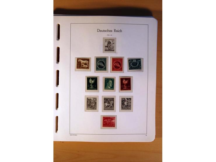  1872/1945, ungebrauchte und gestempelte Sammlung mit vielen besseren Werten dabei Mi.-Nr. 96IIW gestempelt, doppelt sign. Pf