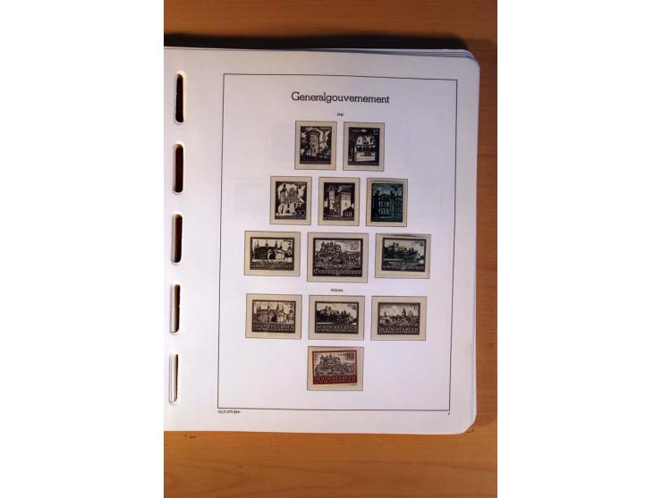  1872/1945, ungebrauchte und gestempelte Sammlung mit vielen besseren Werten dabei Mi.-Nr. 96IIW gestempelt, doppelt sign. Pf