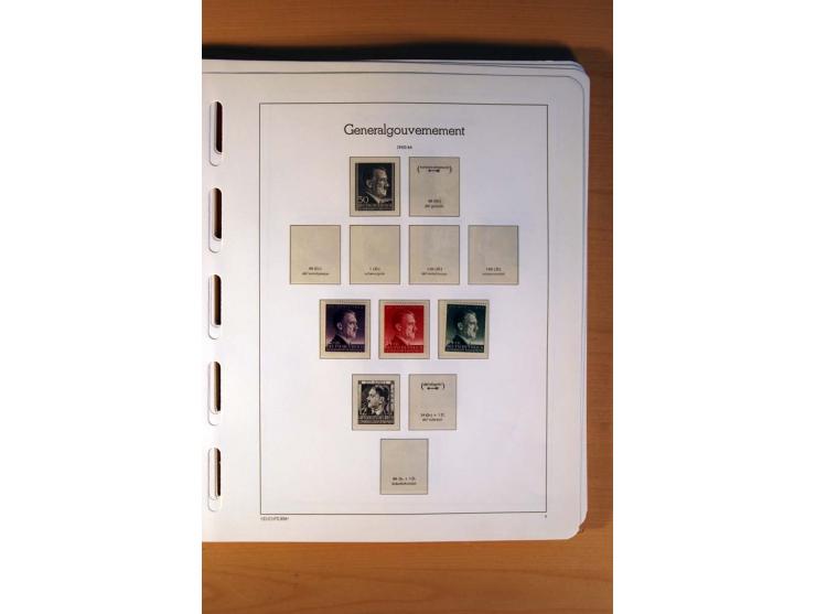  1872/1945, ungebrauchte und gestempelte Sammlung mit vielen besseren Werten dabei Mi.-Nr. 96IIW gestempelt, doppelt sign. Pf