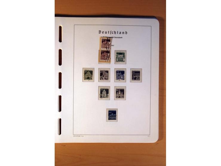  1872/1945, ungebrauchte und gestempelte Sammlung mit vielen besseren Werten dabei Mi.-Nr. 96IIW gestempelt, doppelt sign. Pf