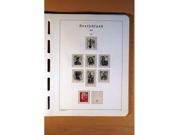  1872/1945, ungebrauchte und gestempelte Sammlung mit vielen besseren Werten dabei Mi.-Nr. 96IIW gestempelt, doppelt sign. Pf