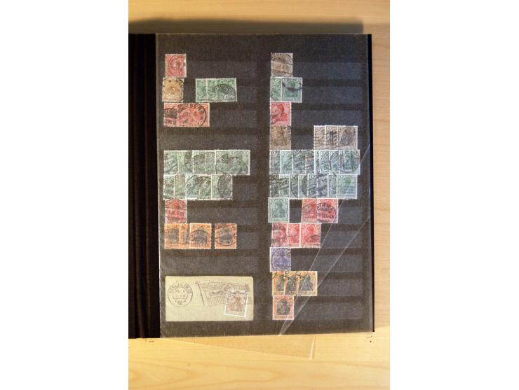  1872/1945, ungebrauchte und gestempelte Sammlung mit vielen besseren Werten dabei Mi.-Nr. 96IIW gestempelt, doppelt sign. Pf