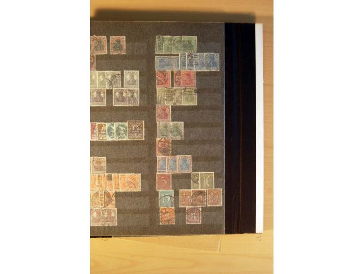  1872/1945, ungebrauchte und gestempelte Sammlung mit vielen besseren Werten dabei Mi.-Nr. 96IIW gestempelt, doppelt sign. Pf