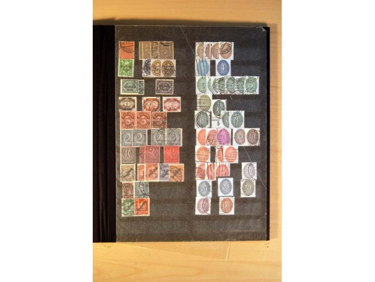  1872/1945, ungebrauchte und gestempelte Sammlung mit vielen besseren Werten dabei Mi.-Nr. 96IIW gestempelt, doppelt sign. Pf