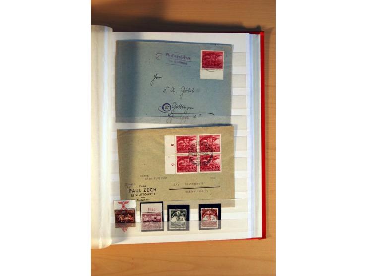  1872/1945, ungebrauchte und gestempelte Sammlung mit vielen besseren Werten dabei Mi.-Nr. 96IIW gestempelt, doppelt sign. Pf
