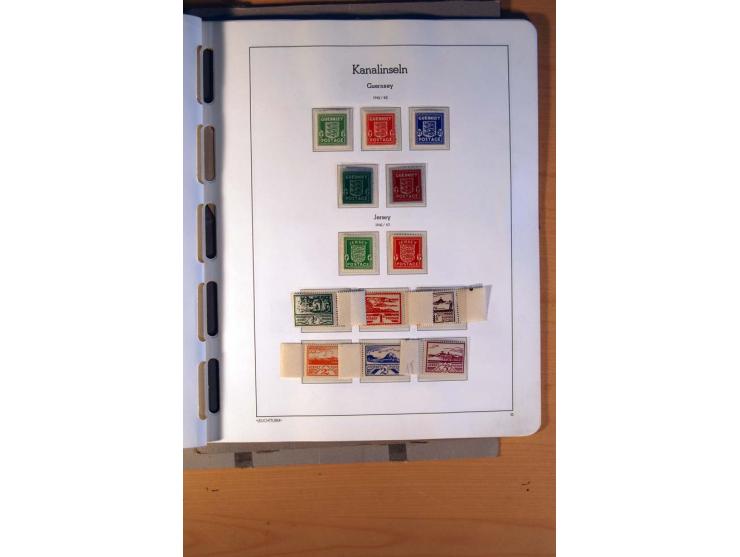  1872/1945, ungebrauchte und gestempelte Sammlung mit vielen besseren Werten dabei Mi.-Nr. 96IIW gestempelt, doppelt sign. Pf