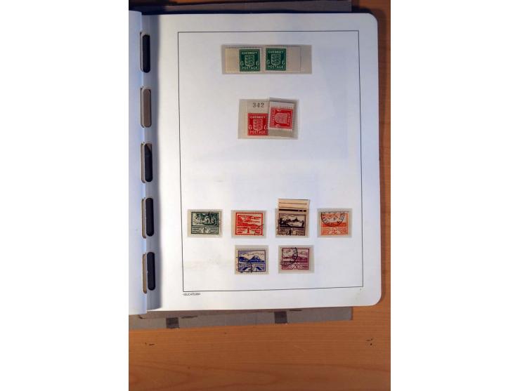  1872/1945, ungebrauchte und gestempelte Sammlung mit vielen besseren Werten dabei Mi.-Nr. 96IIW gestempelt, doppelt sign. Pf