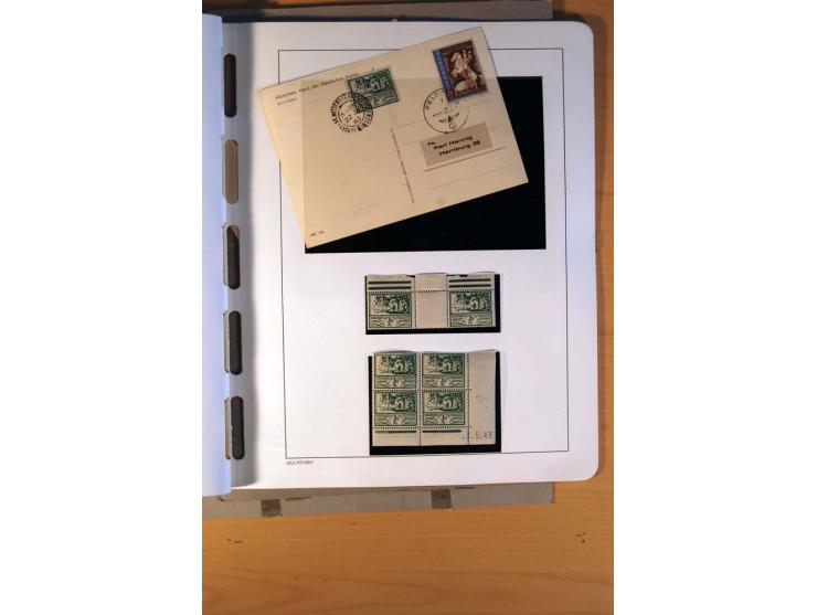  1872/1945, ungebrauchte und gestempelte Sammlung mit vielen besseren Werten dabei Mi.-Nr. 96IIW gestempelt, doppelt sign. Pf