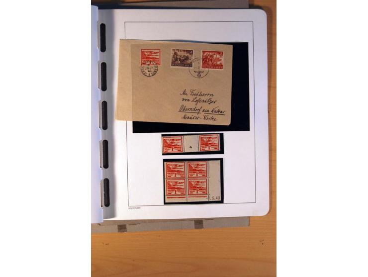  1872/1945, ungebrauchte und gestempelte Sammlung mit vielen besseren Werten dabei Mi.-Nr. 96IIW gestempelt, doppelt sign. Pf