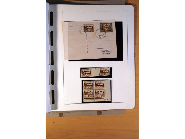  1872/1945, ungebrauchte und gestempelte Sammlung mit vielen besseren Werten dabei Mi.-Nr. 96IIW gestempelt, doppelt sign. Pf