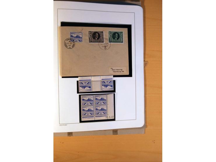  1872/1945, ungebrauchte und gestempelte Sammlung mit vielen besseren Werten dabei Mi.-Nr. 96IIW gestempelt, doppelt sign. Pf