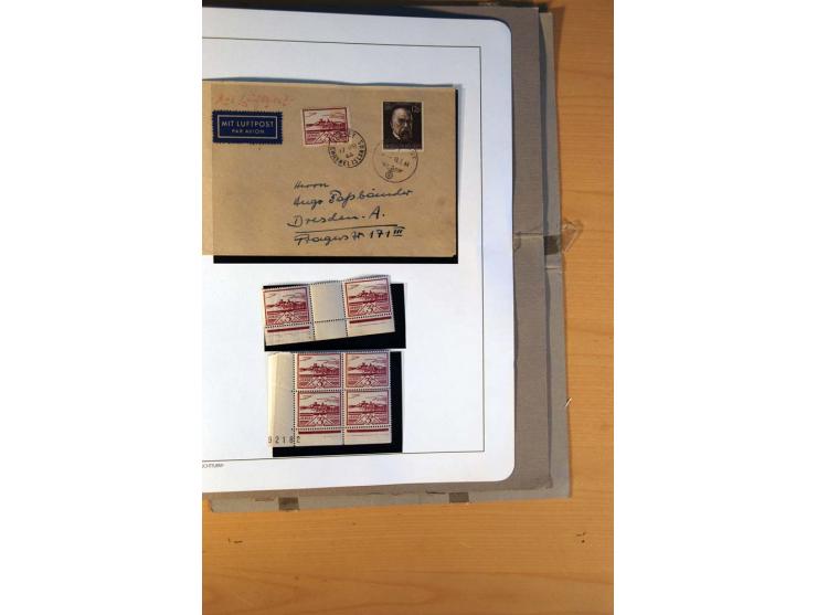  1872/1945, ungebrauchte und gestempelte Sammlung mit vielen besseren Werten dabei Mi.-Nr. 96IIW gestempelt, doppelt sign. Pf