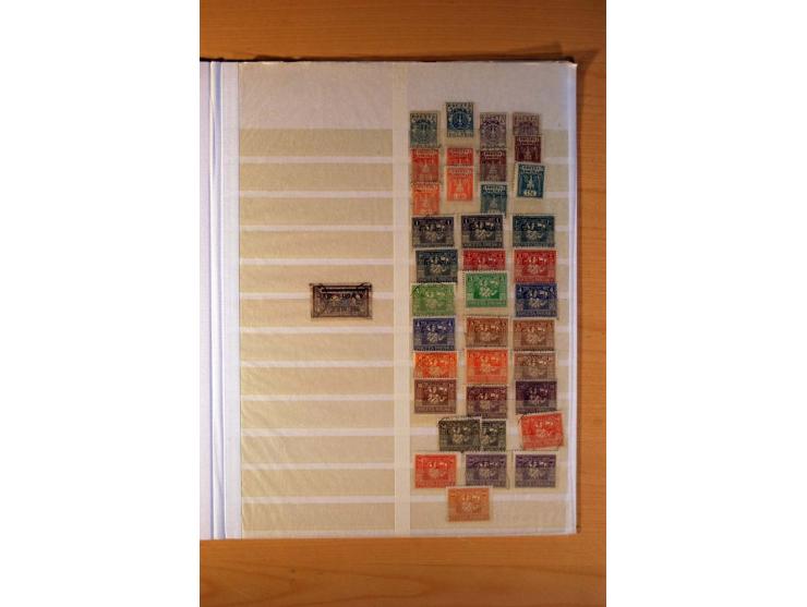  1872/1945, ungebrauchte und gestempelte Sammlung mit vielen besseren Werten dabei Mi.-Nr. 96IIW gestempelt, doppelt sign. Pf