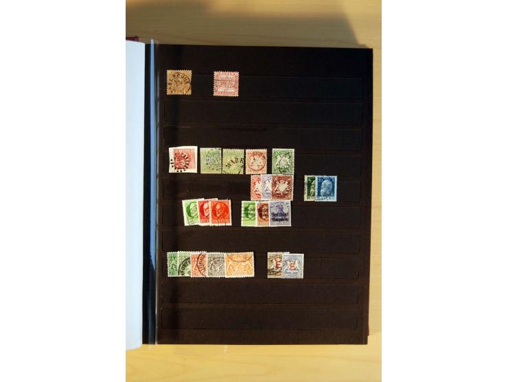  1872/1945, ungebrauchte und gestempelte Sammlung mit vielen besseren Werten dabei Mi.-Nr. 96IIW gestempelt, doppelt sign. Pf