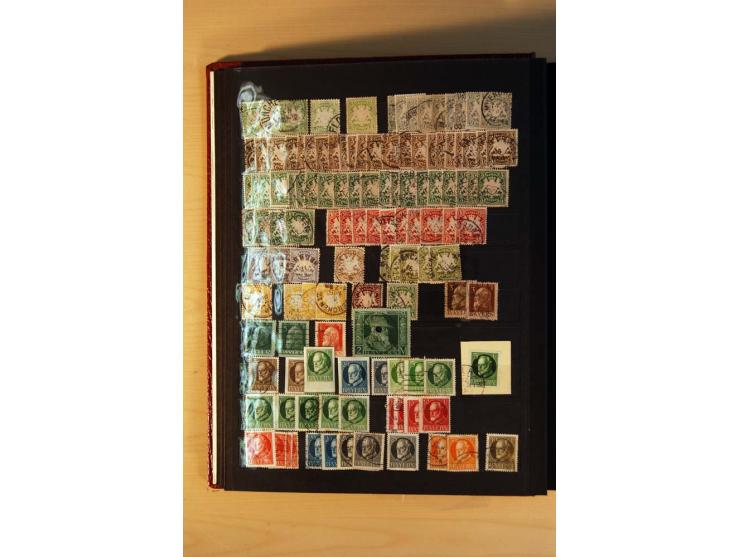  1872/1945, ungebrauchte und gestempelte Sammlung mit vielen besseren Werten dabei Mi.-Nr. 96IIW gestempelt, doppelt sign. Pf